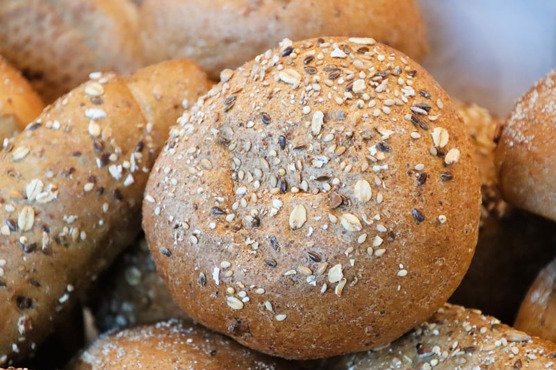 Whole grain rolls